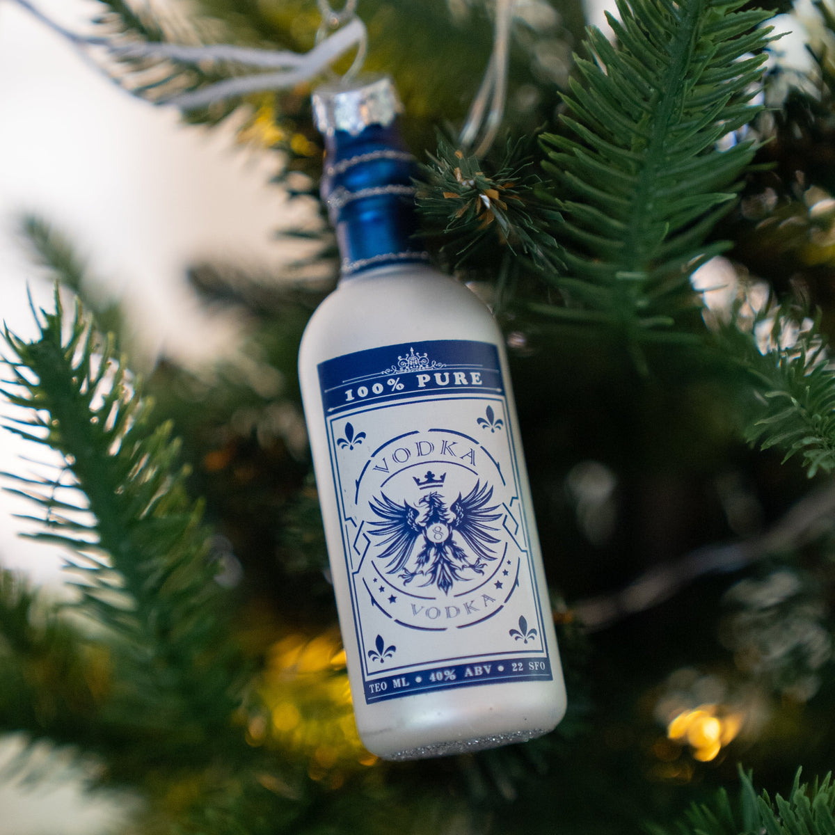 Vodka Christmas Ornament