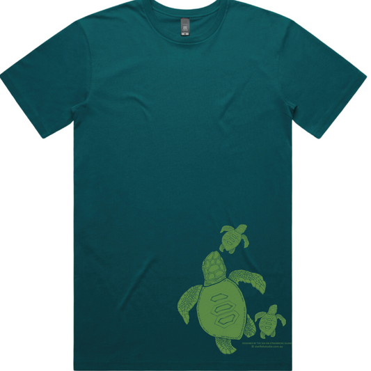 IN STOCK Unisex Green Turtle Hatchlings, Atlantic T-SHIRT