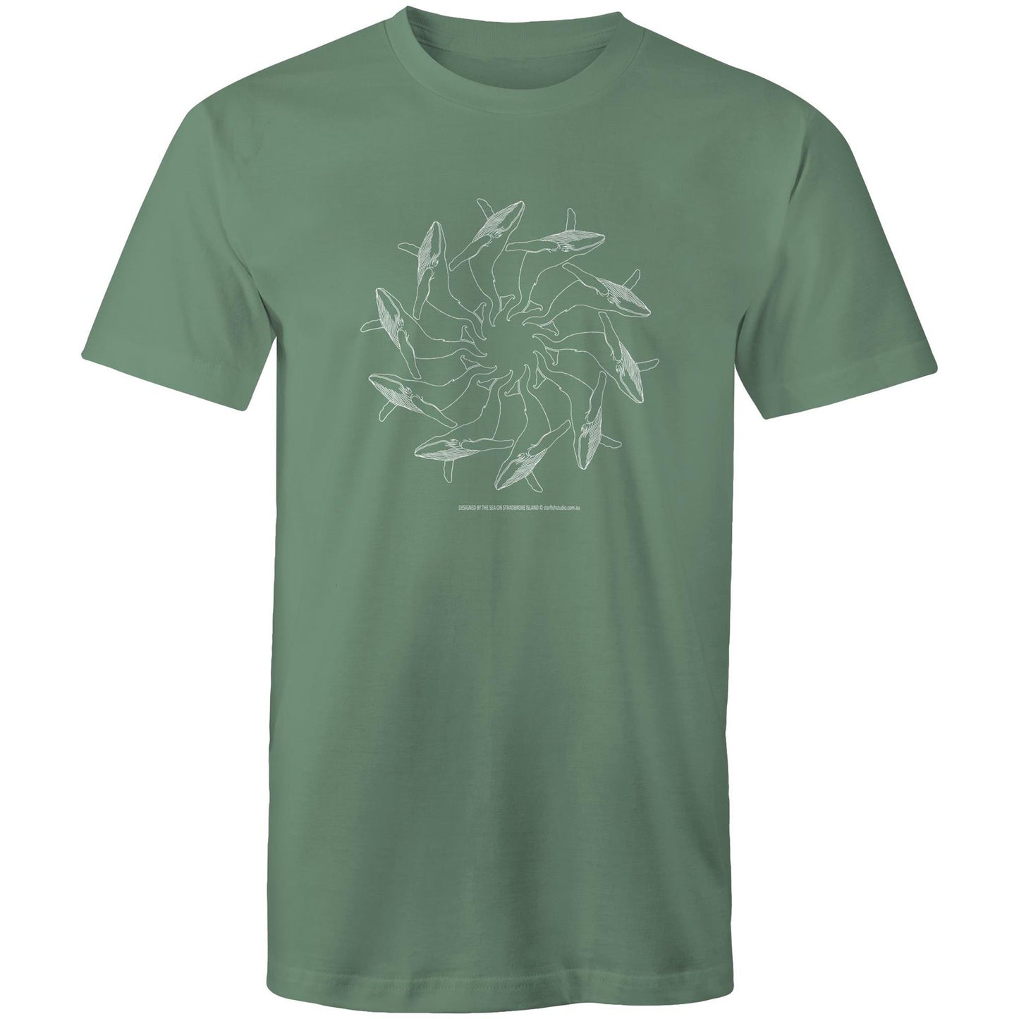 CUSTOM Unisex WHALE SPIRAL T-Shirt