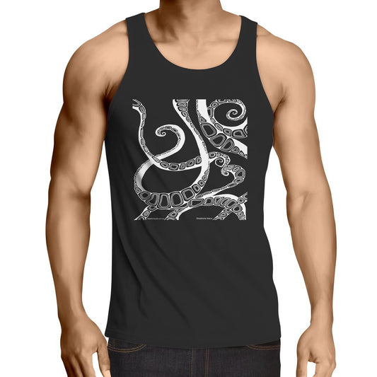 CUSTOM Mens Singlet TENTACLES