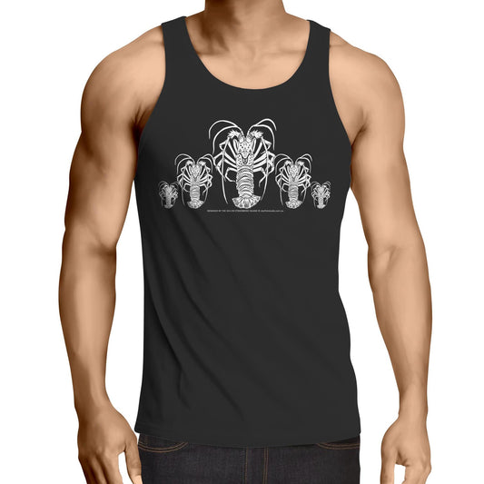 CUSTOM Mens Singlet CRAYFISH