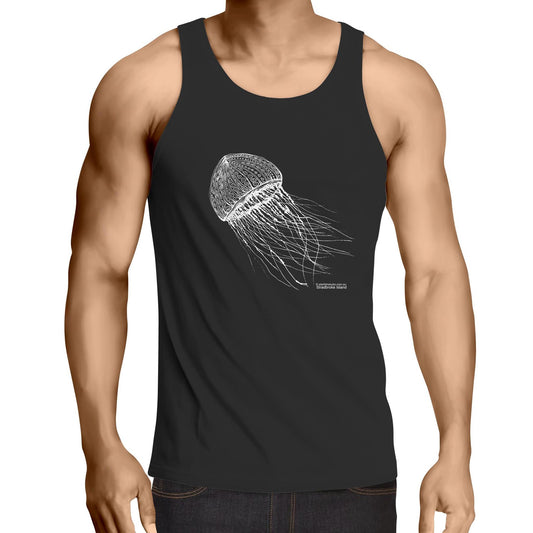 CUSTOM Mens Singlet JELLYFISH