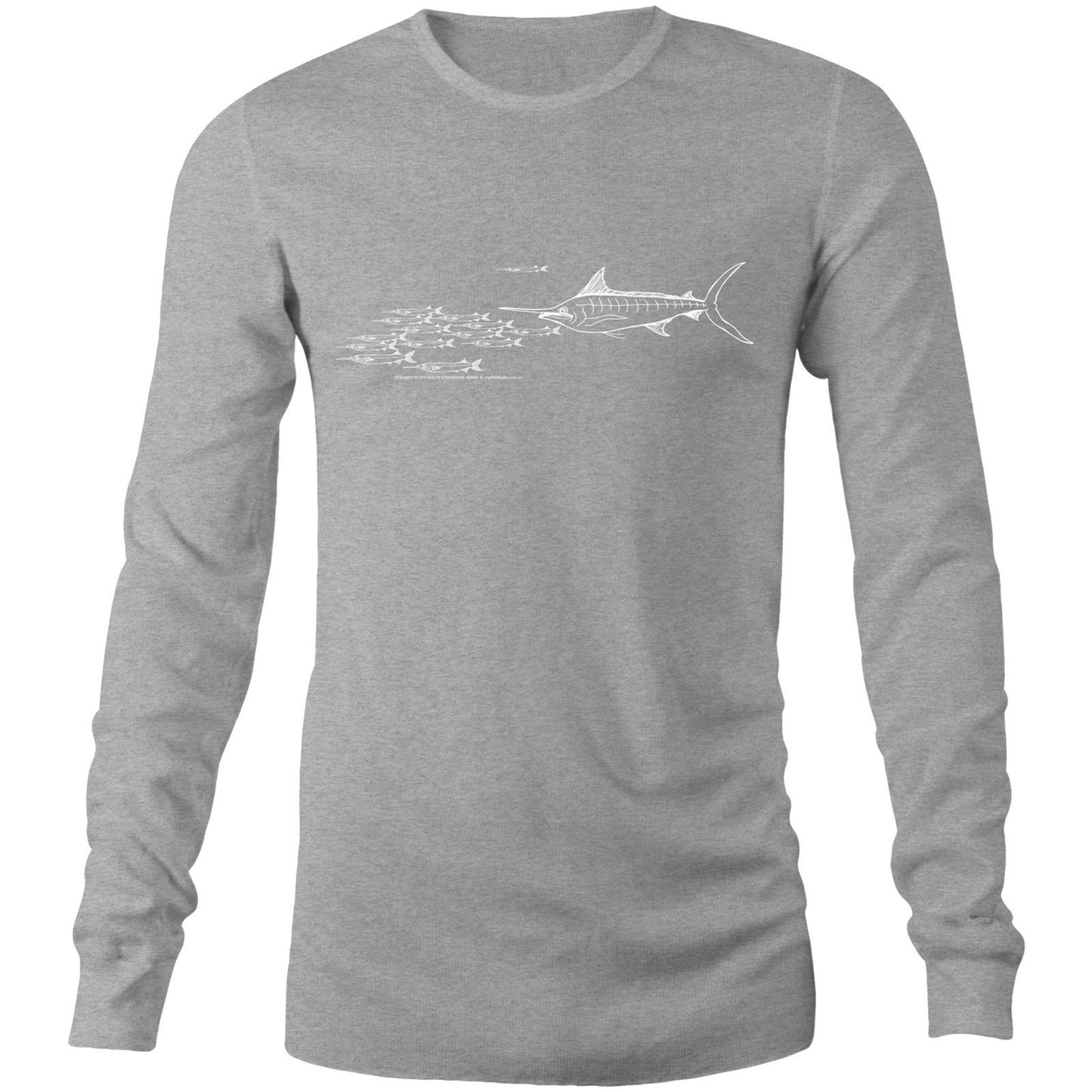 Printed to order- Unisex MARLIN -  Long Sleeve T-Shirt
