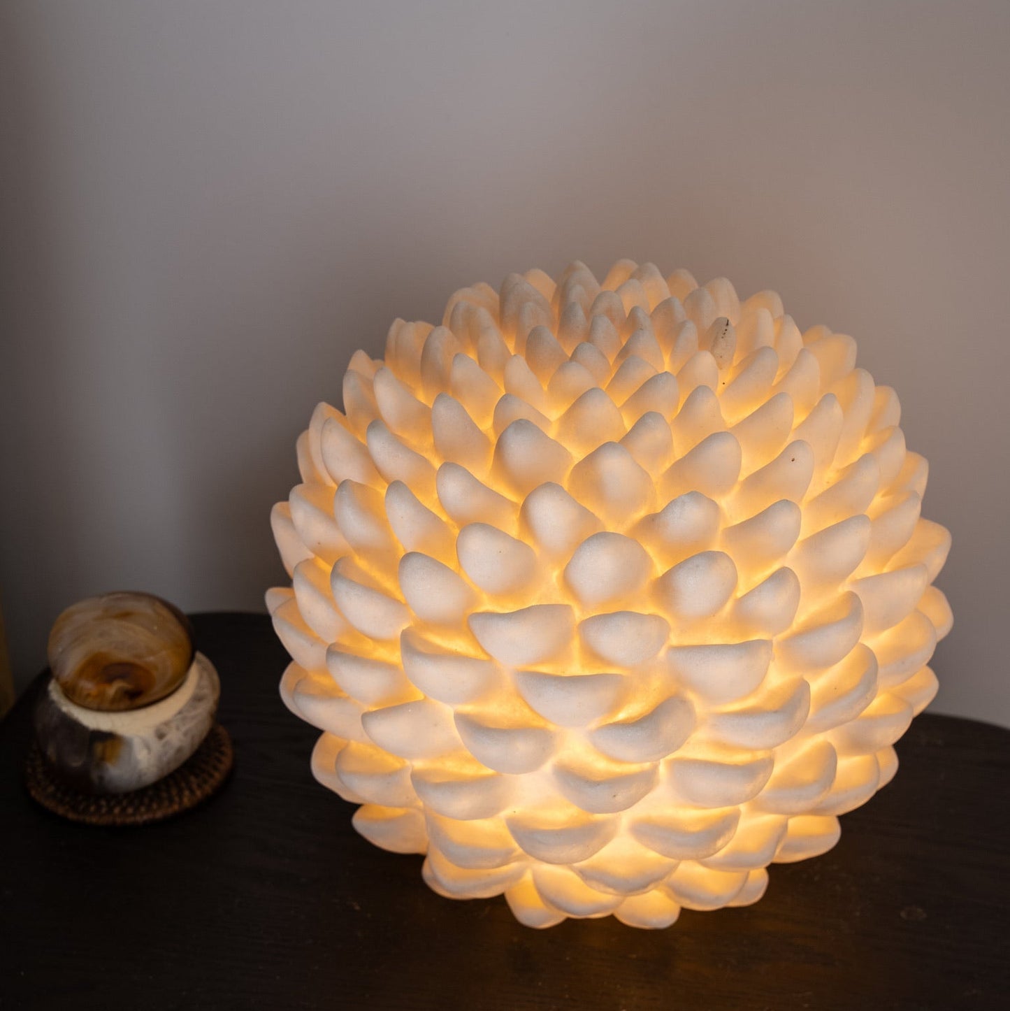 Sculptural succulent-inspired lamp for modern interiors