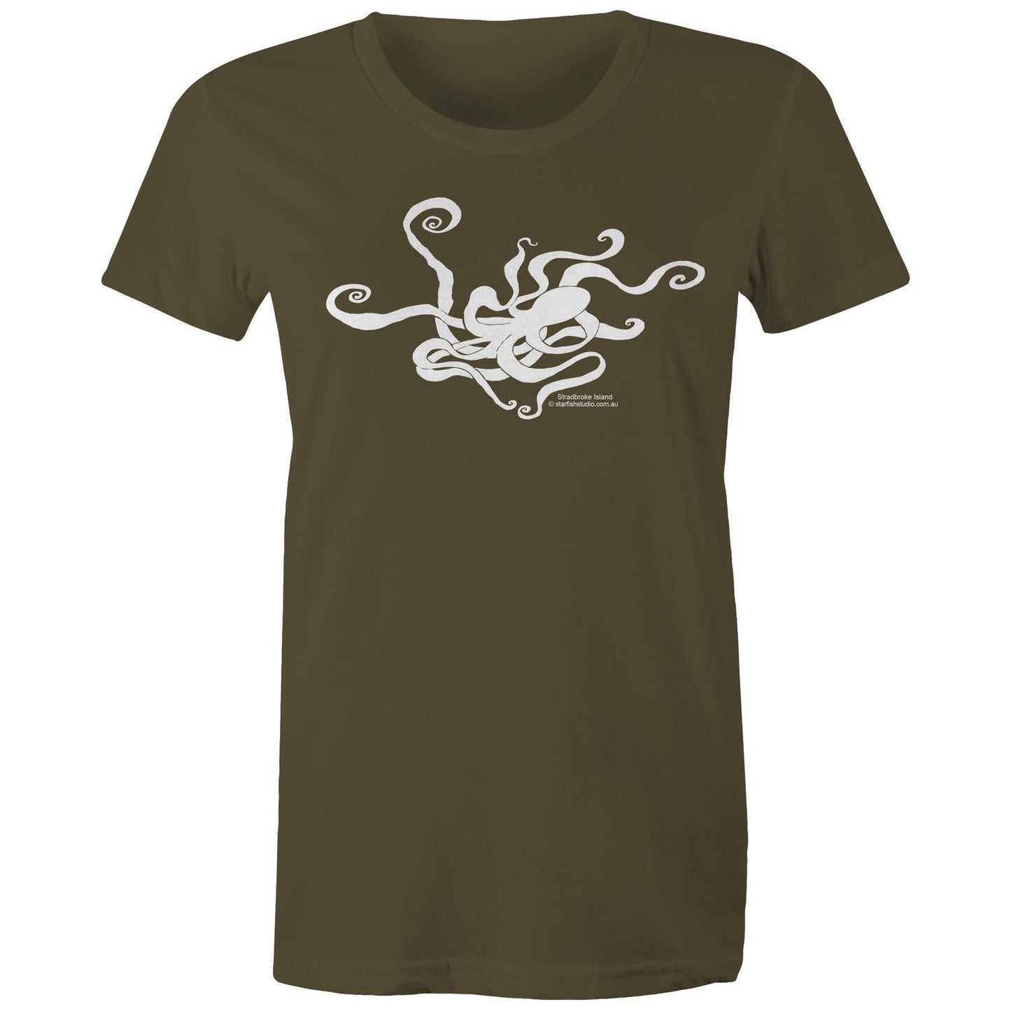 CUSTOM Ladies OCTOPUS  T Shirt