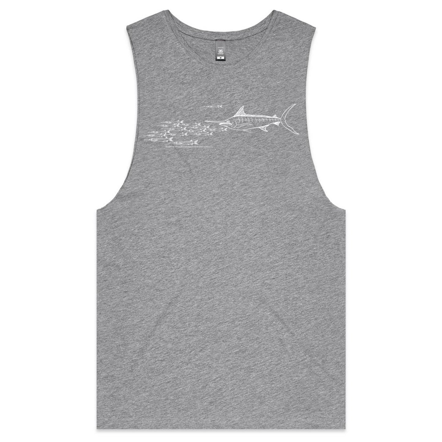 CUSTOM  Mens Tank MARLIN