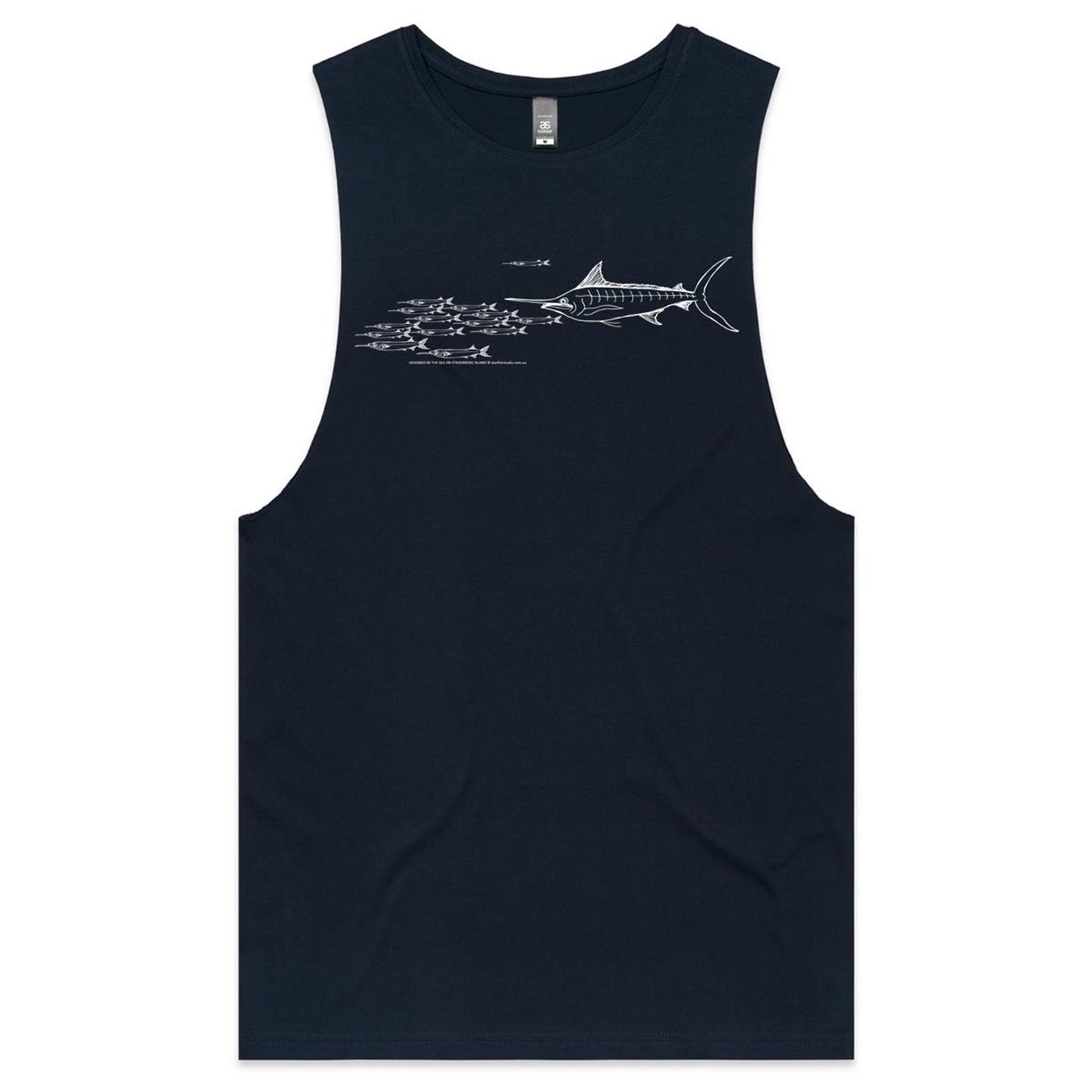 CUSTOM  Mens Tank MARLIN