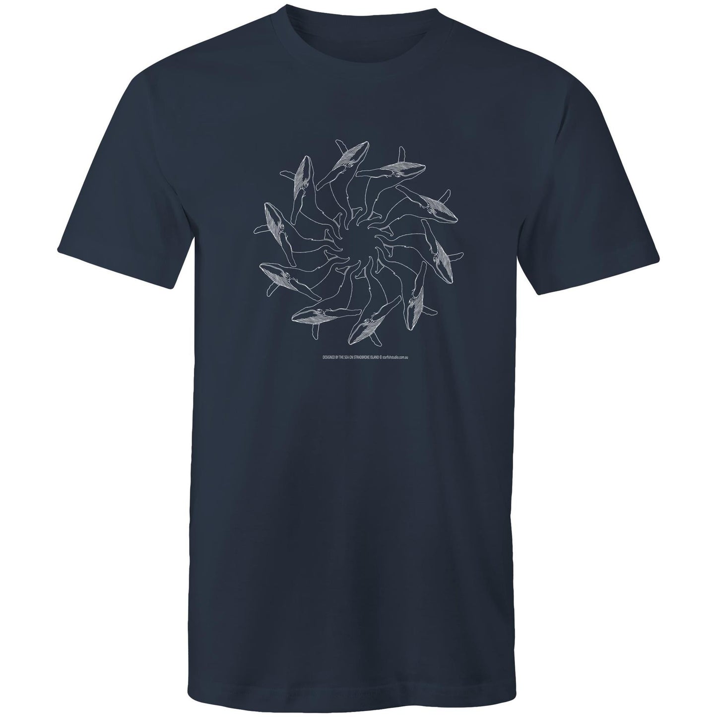 CUSTOM Unisex WHALE SPIRAL T-Shirt