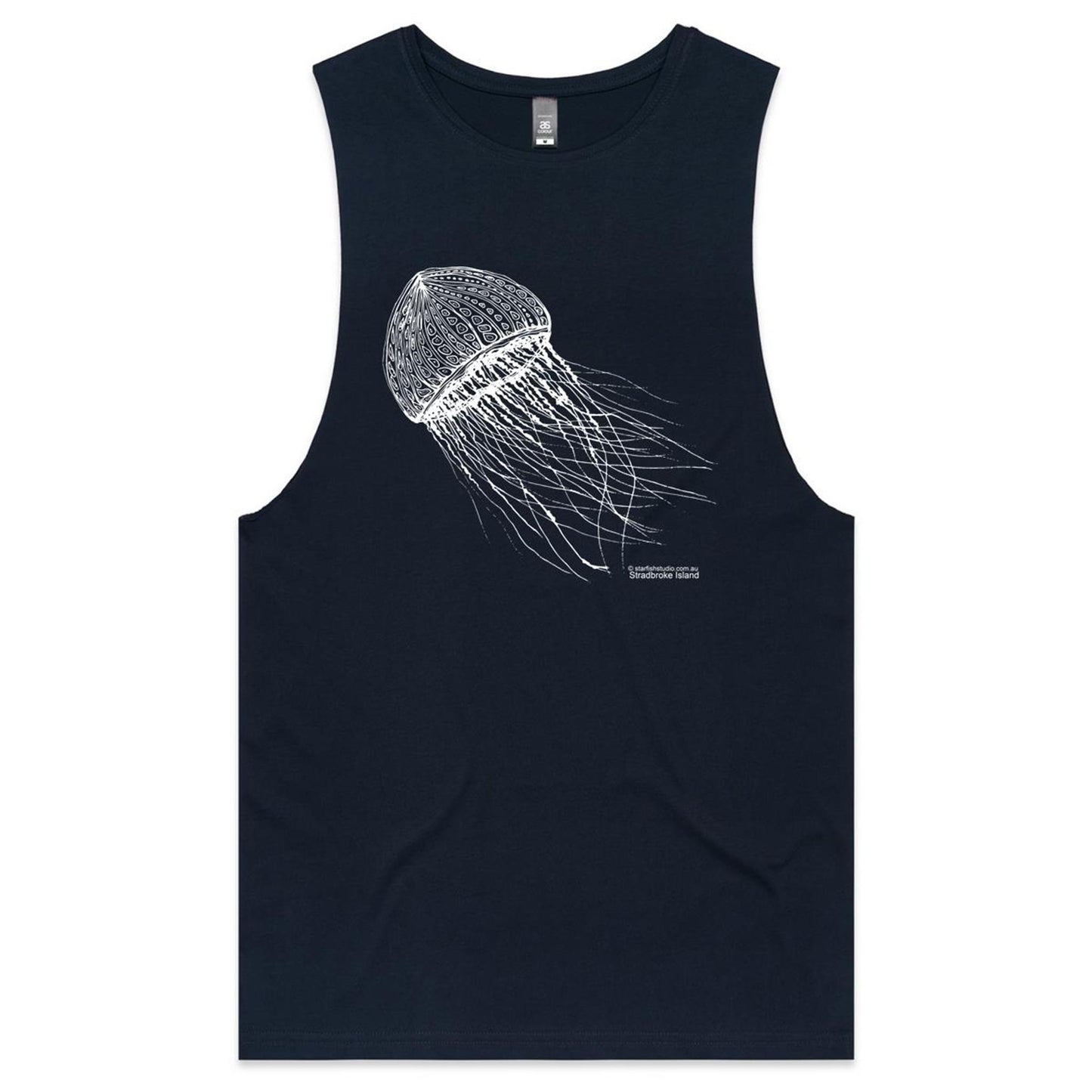 CUSTOM  Mens Tank JELLYFISH