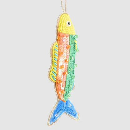 rainbow-beaded-fish-christmas-ornament