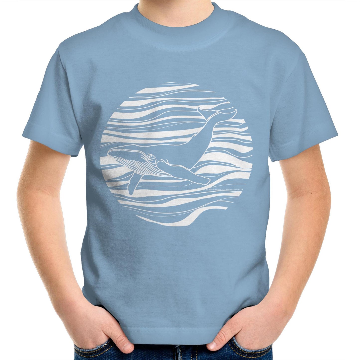 CUSTOM Kids  WHALE  T-Shirt