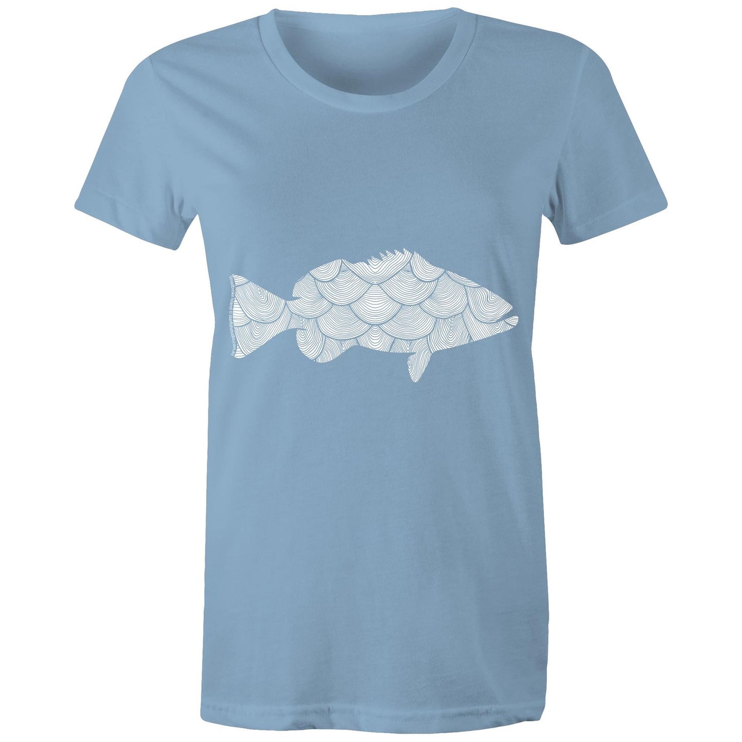 CUSTOM Ladies FISH T shirt