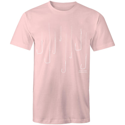 Printed to order- Unisex FISH HOOK T-shirt
