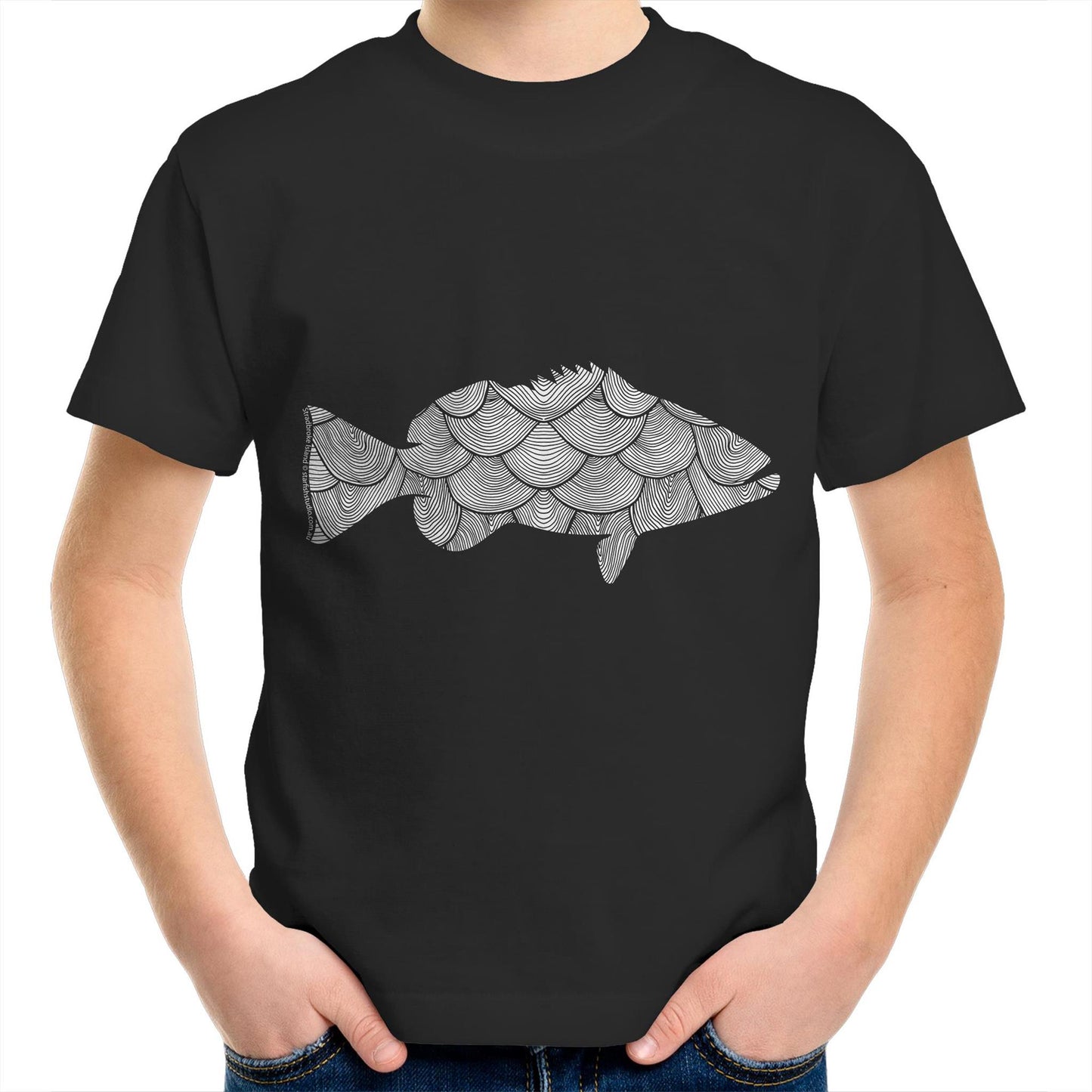 CUSTOM Kids  COD FISH  T-Shirt