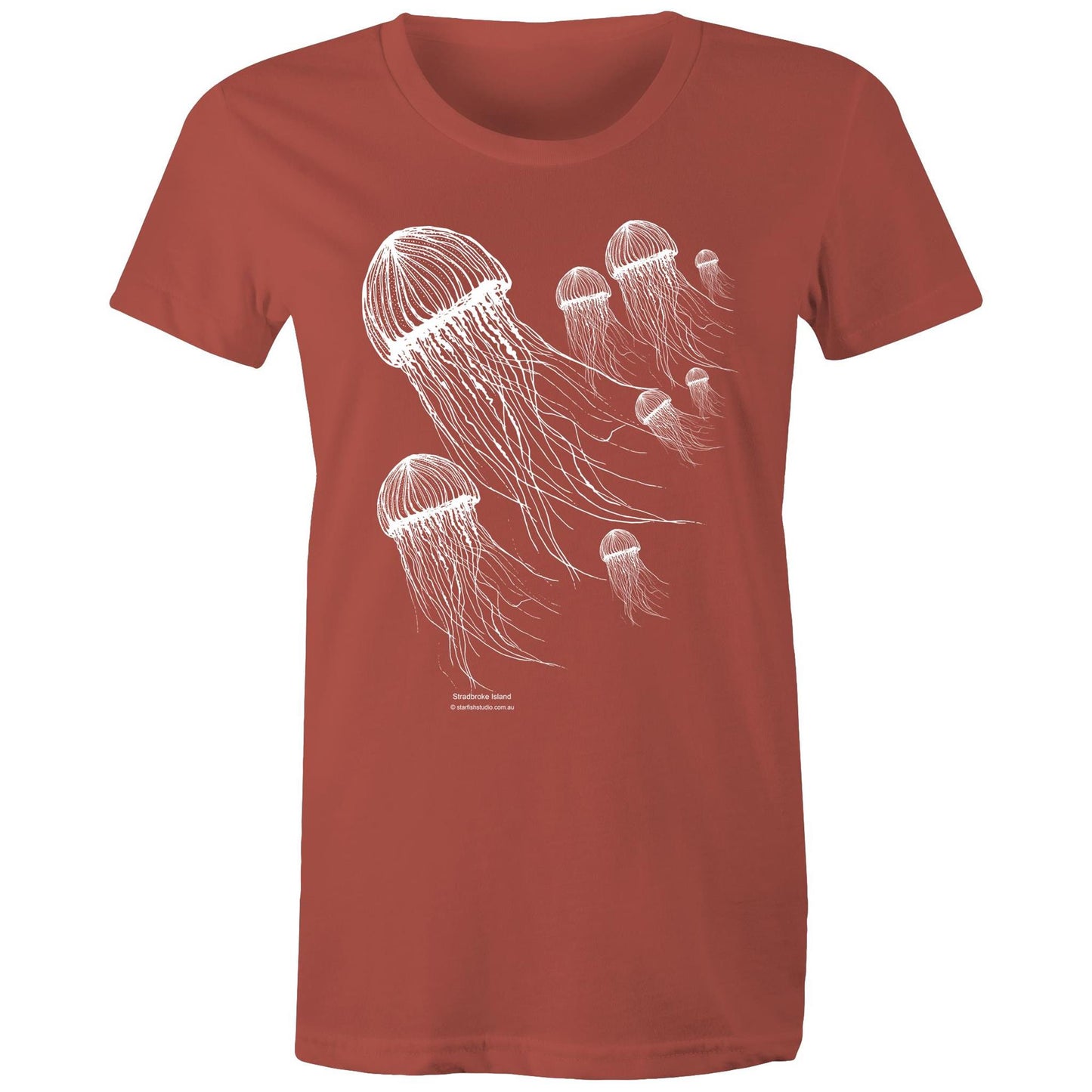 CUSTOM Ladies JELLYFISH GROUP T shirt