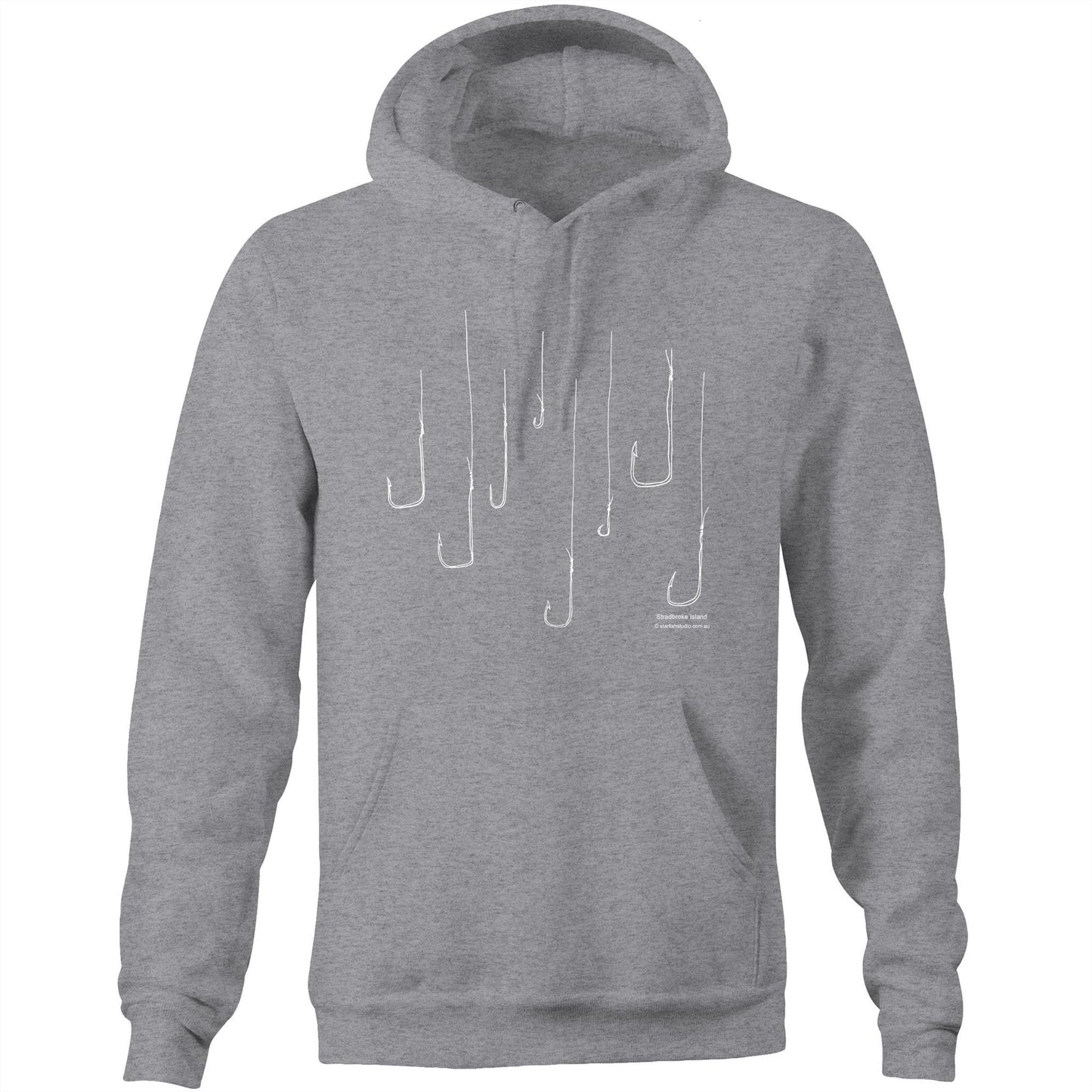 CUSTOM Unisex FISH HOOKS  - Hoodie with Pocket