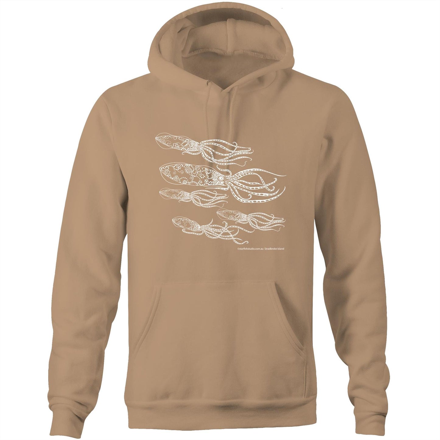 CUSTOM Unisex SQUID - Hoodie with Pocket