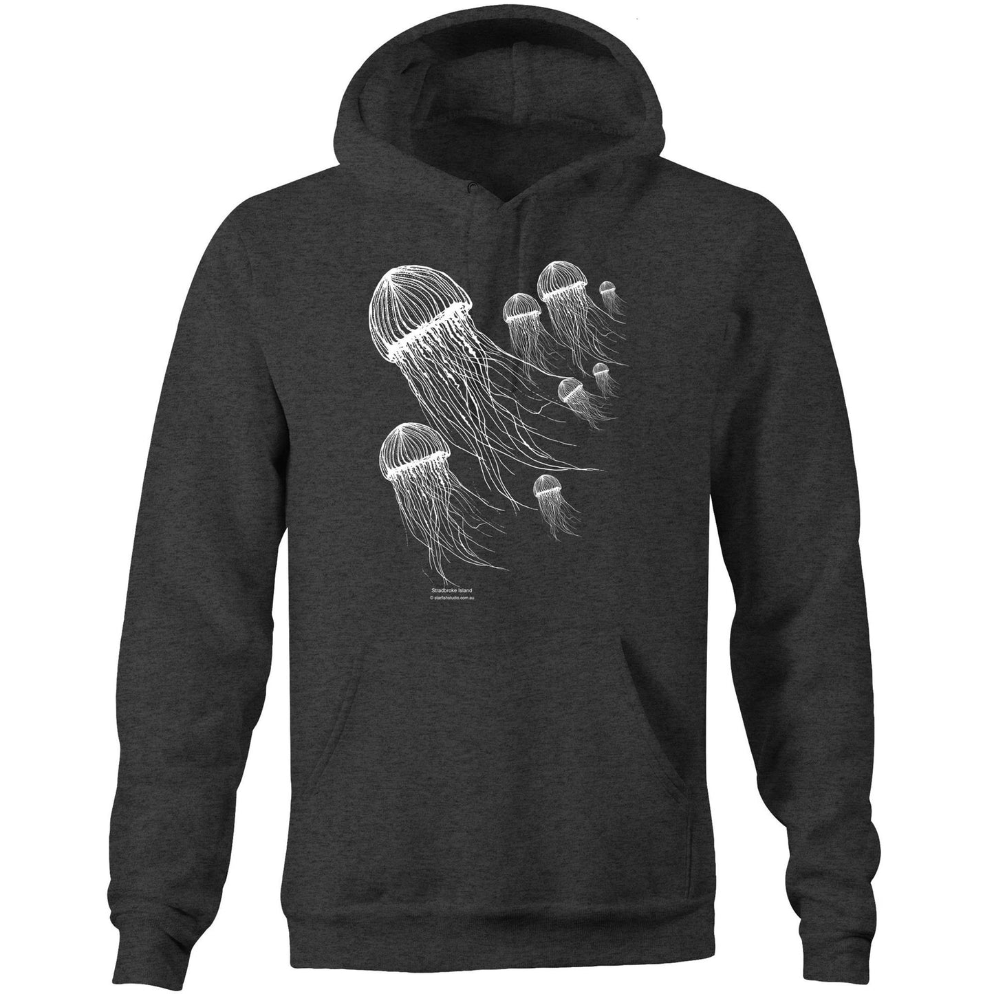 CUSTOM Unisex JELLYFISH GROUP - Hoodie with Pocket