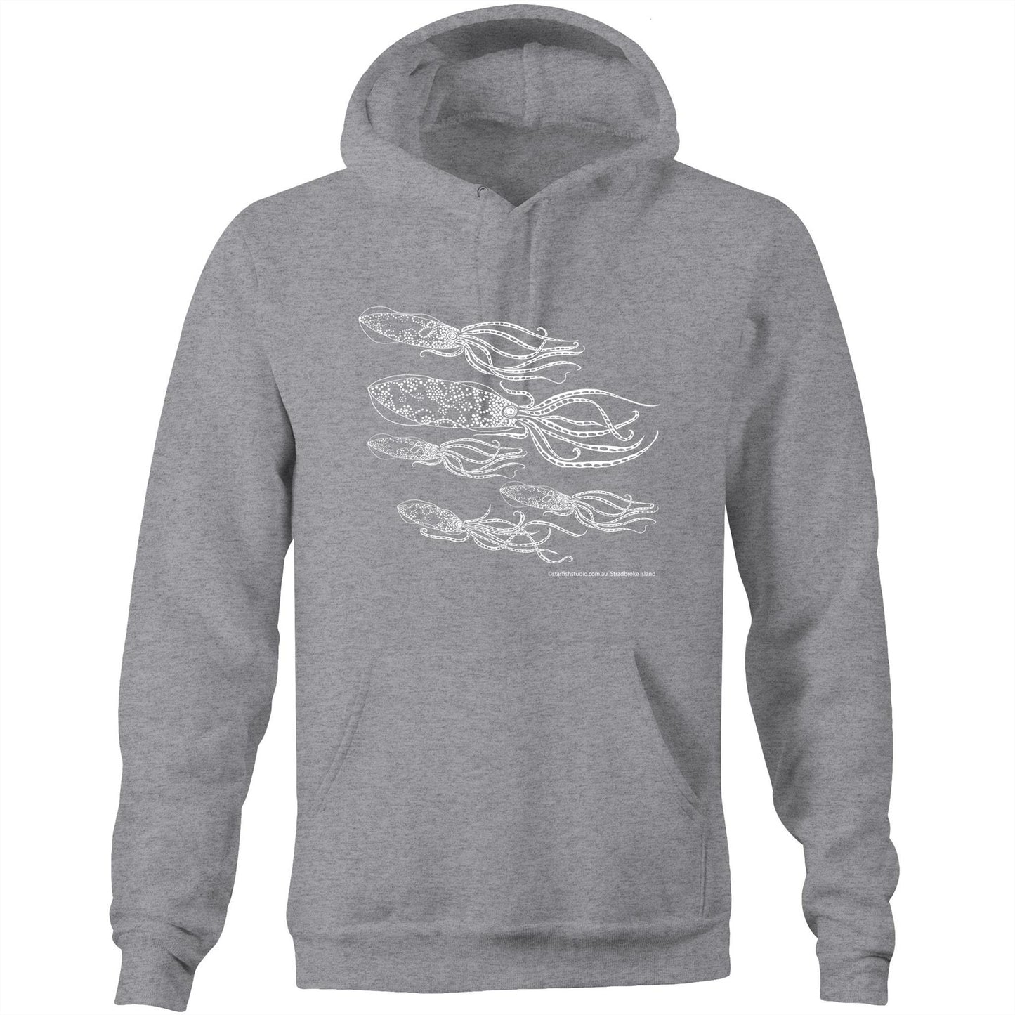 CUSTOM Unisex SQUID - Hoodie with Pocket