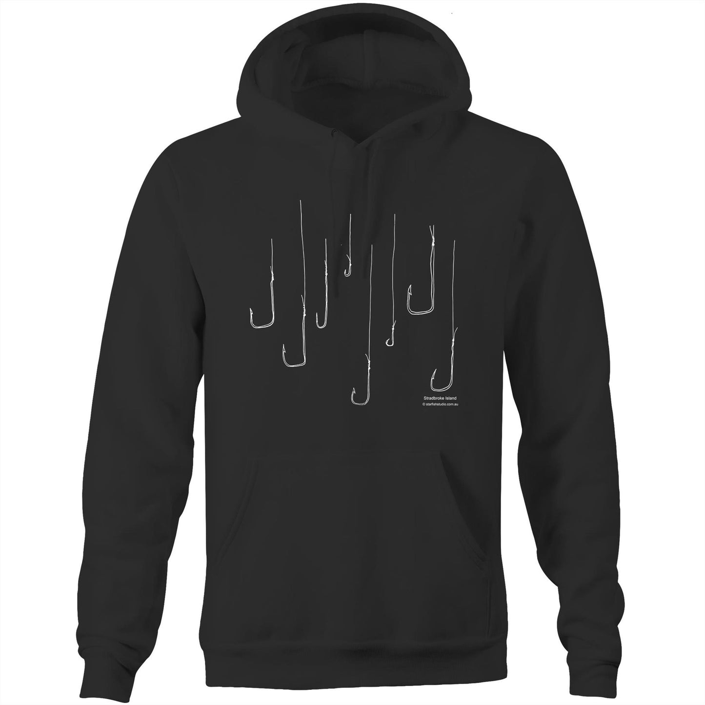 CUSTOM Unisex FISH HOOKS  - Hoodie with Pocket