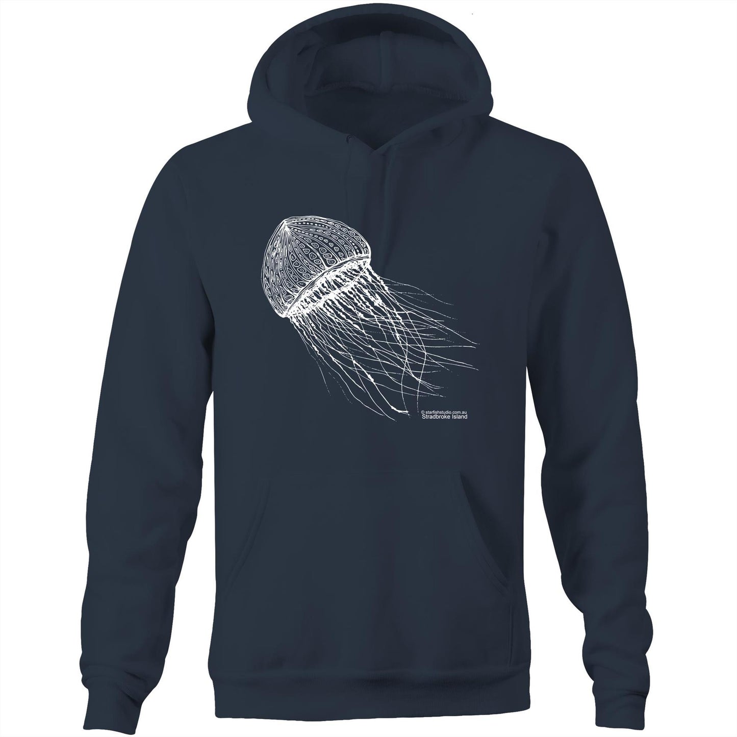 CUSTOM Unisex JELLYFISH - Hoodie with Pocket