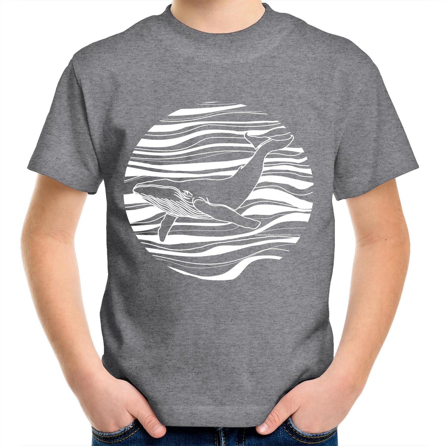 CUSTOM Kids  WHALE  T-Shirt