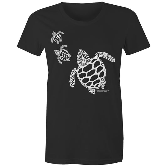 CUSTOM Ladies TURTLES T shirt