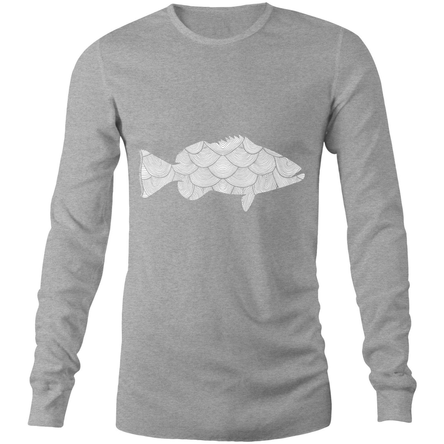 CUSTOM Unisex FISH -  Long Sleeve T-Shirt