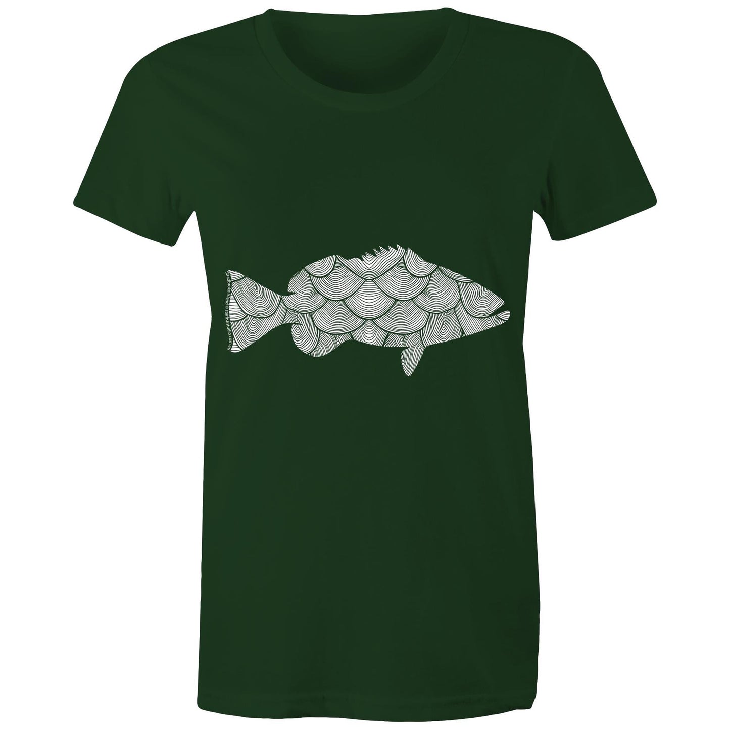 CUSTOM Ladies FISH T shirt