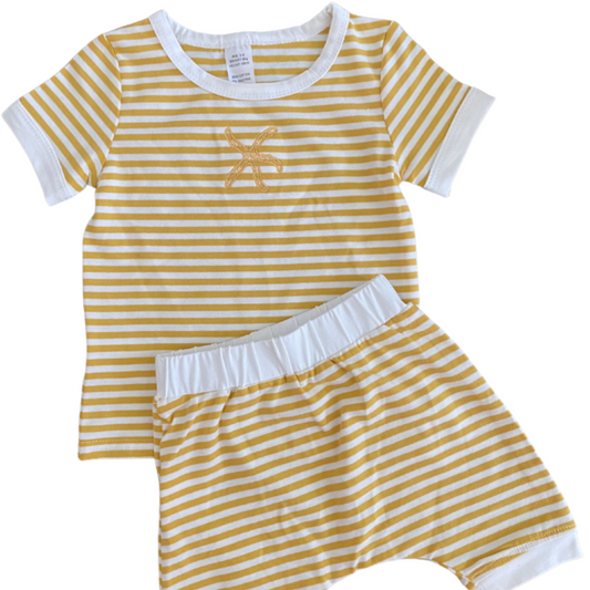 Starfish, Sunshine Stripe BABY SETS