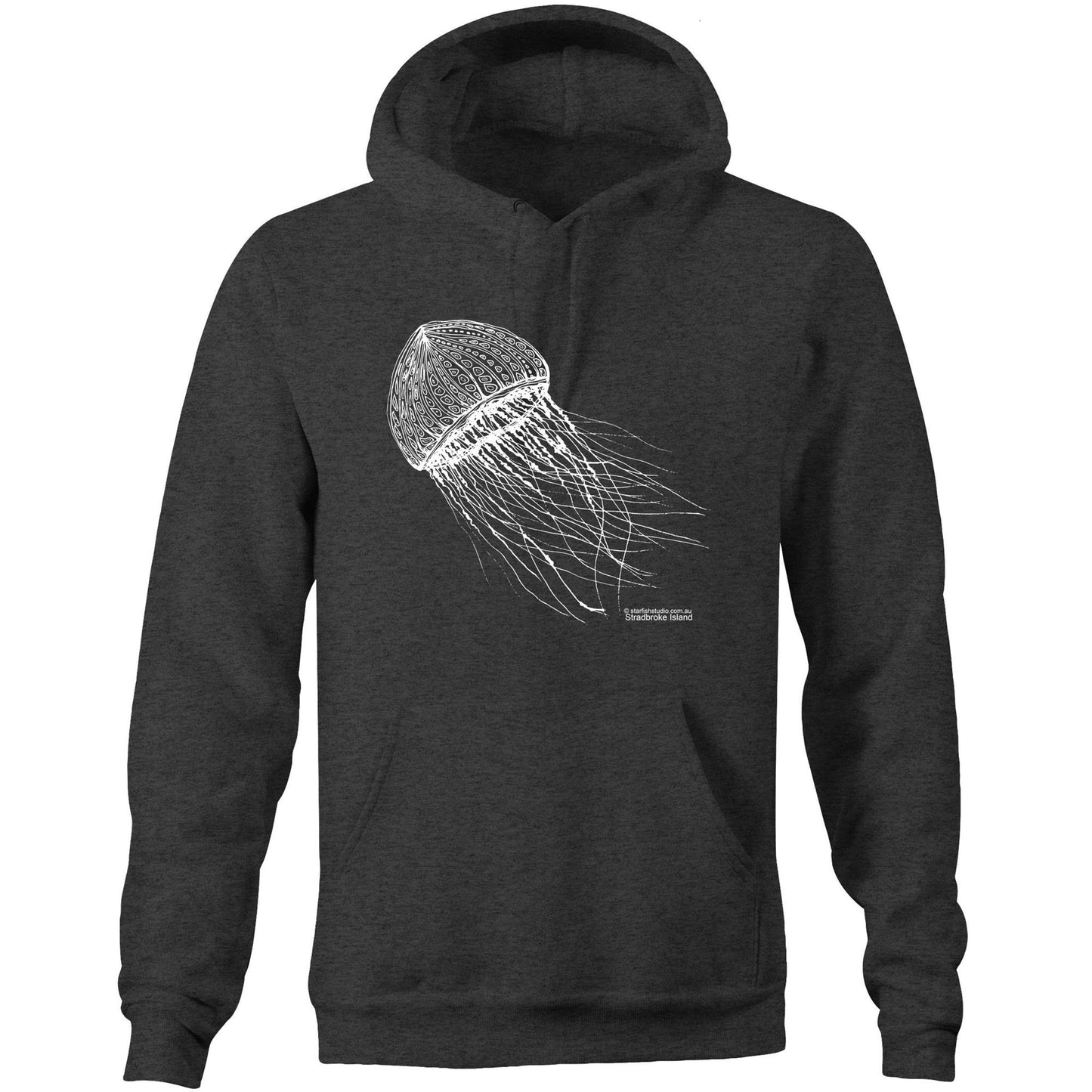 CUSTOM Unisex JELLYFISH - Hoodie with Pocket