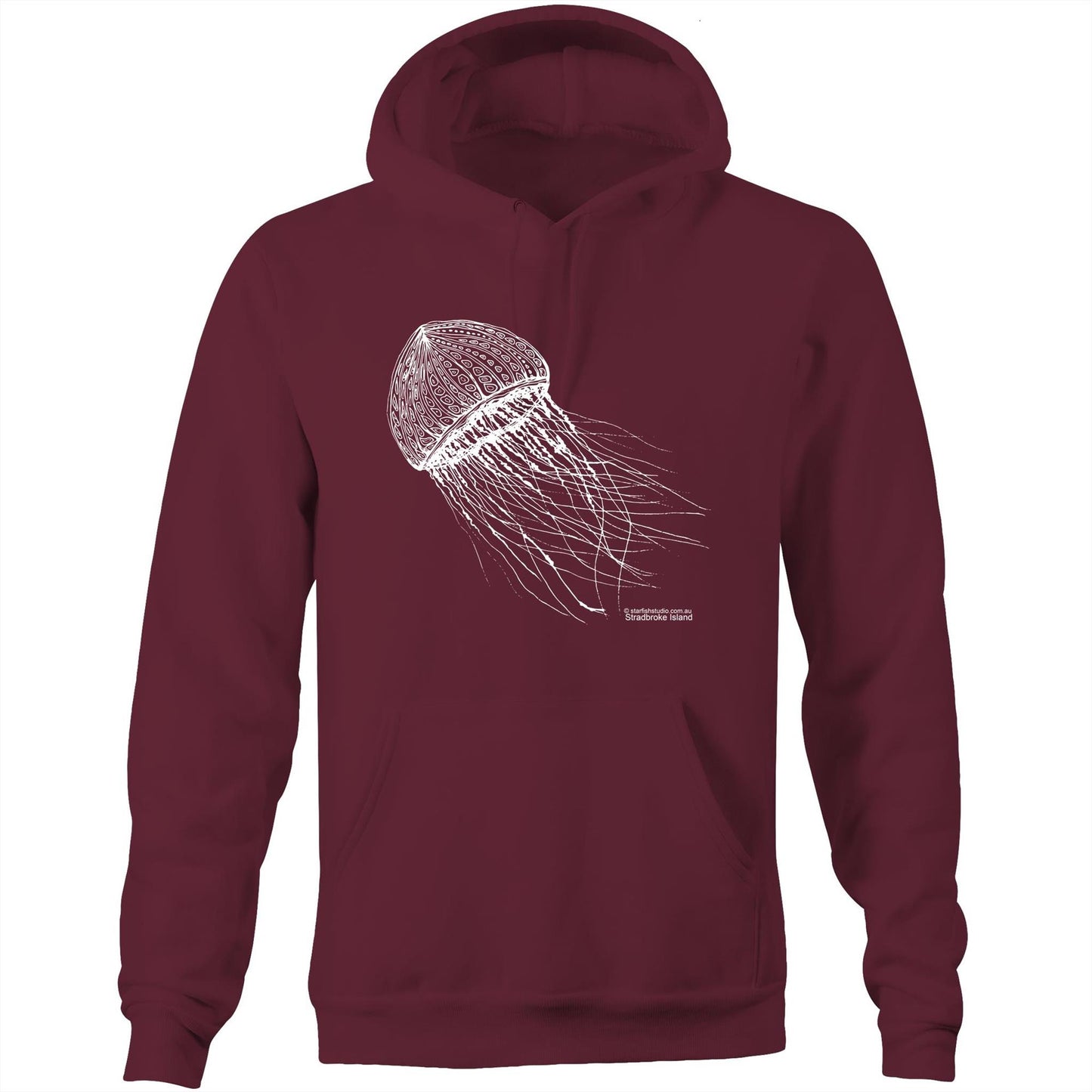 CUSTOM Unisex JELLYFISH - Hoodie with Pocket