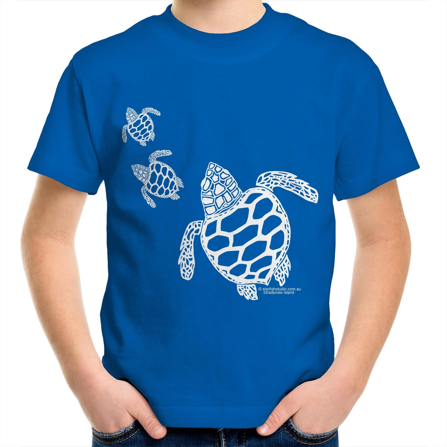 CUSTOM Kids  TURTLE  T-Shirt