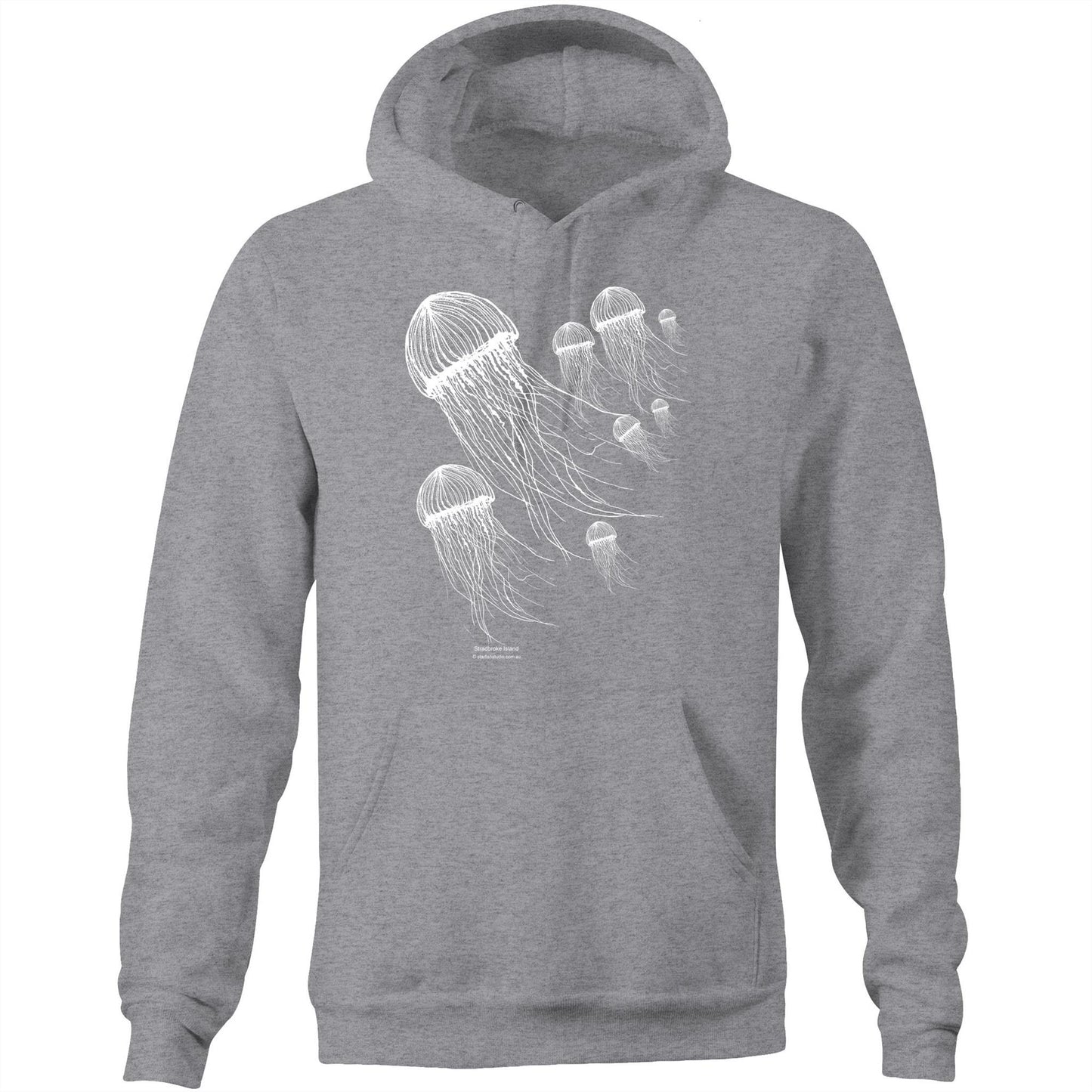 CUSTOM Unisex JELLYFISH GROUP - Hoodie with Pocket