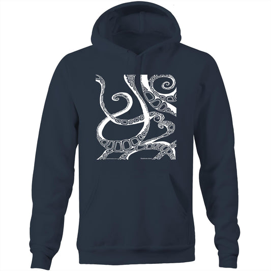 CUSTOM Unisex TENTACLES - Hoodie with Pocket