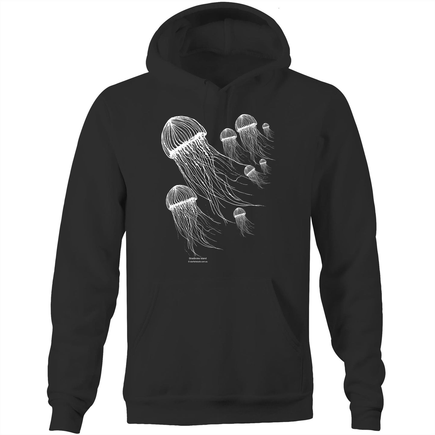 CUSTOM Unisex JELLYFISH GROUP - Hoodie with Pocket