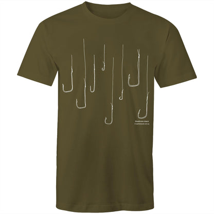 Printed to order- Unisex FISH HOOK T-shirt