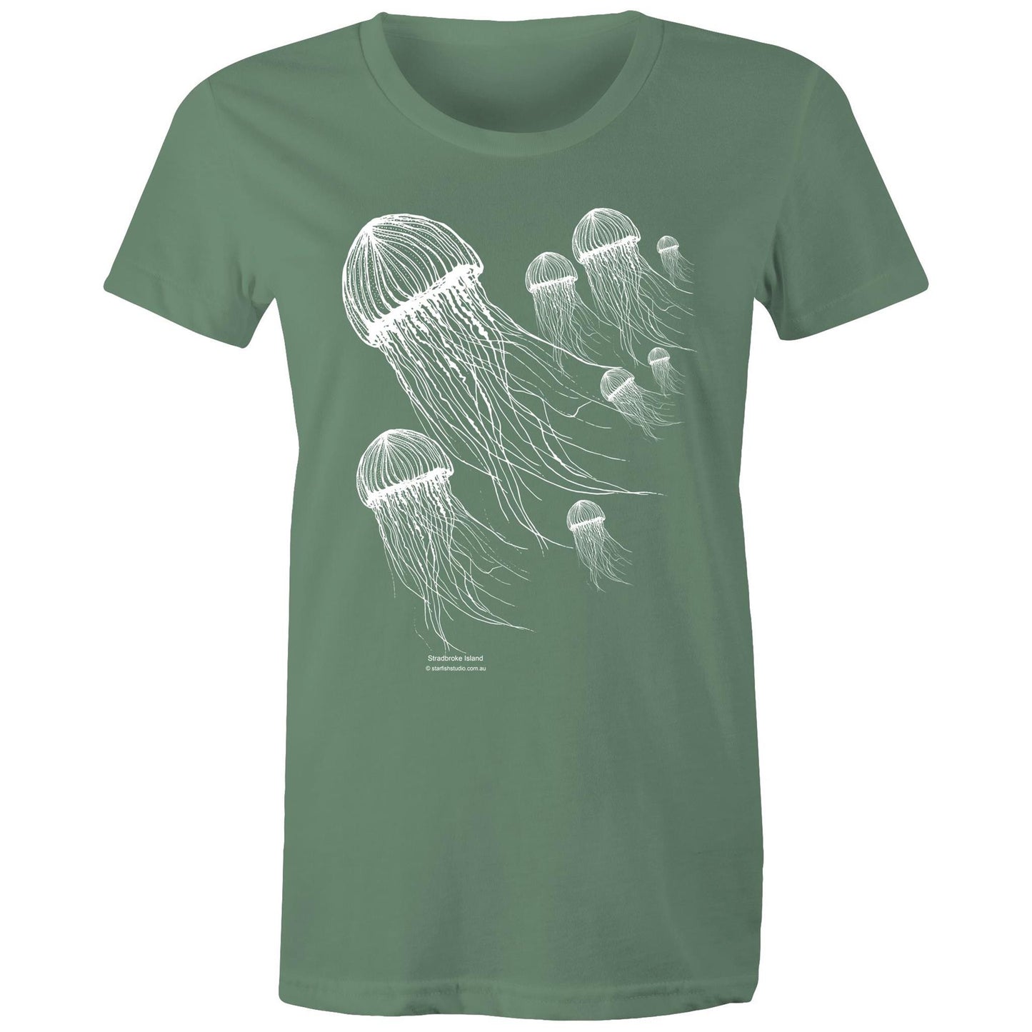 CUSTOM Ladies JELLYFISH GROUP T shirt