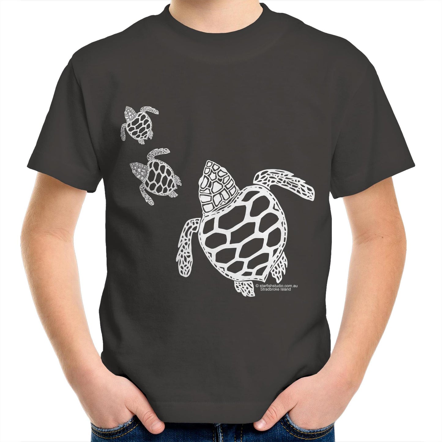 CUSTOM Kids  TURTLE  T-Shirt