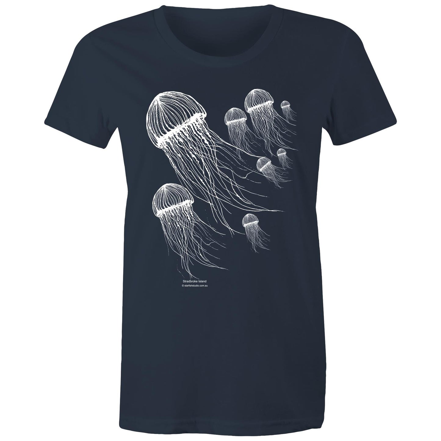 CUSTOM Ladies JELLYFISH GROUP T shirt