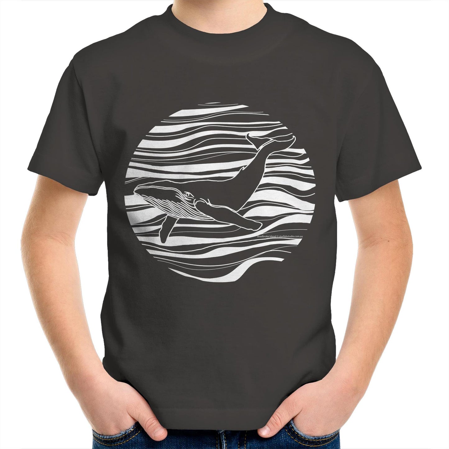 CUSTOM Kids  WHALE  T-Shirt