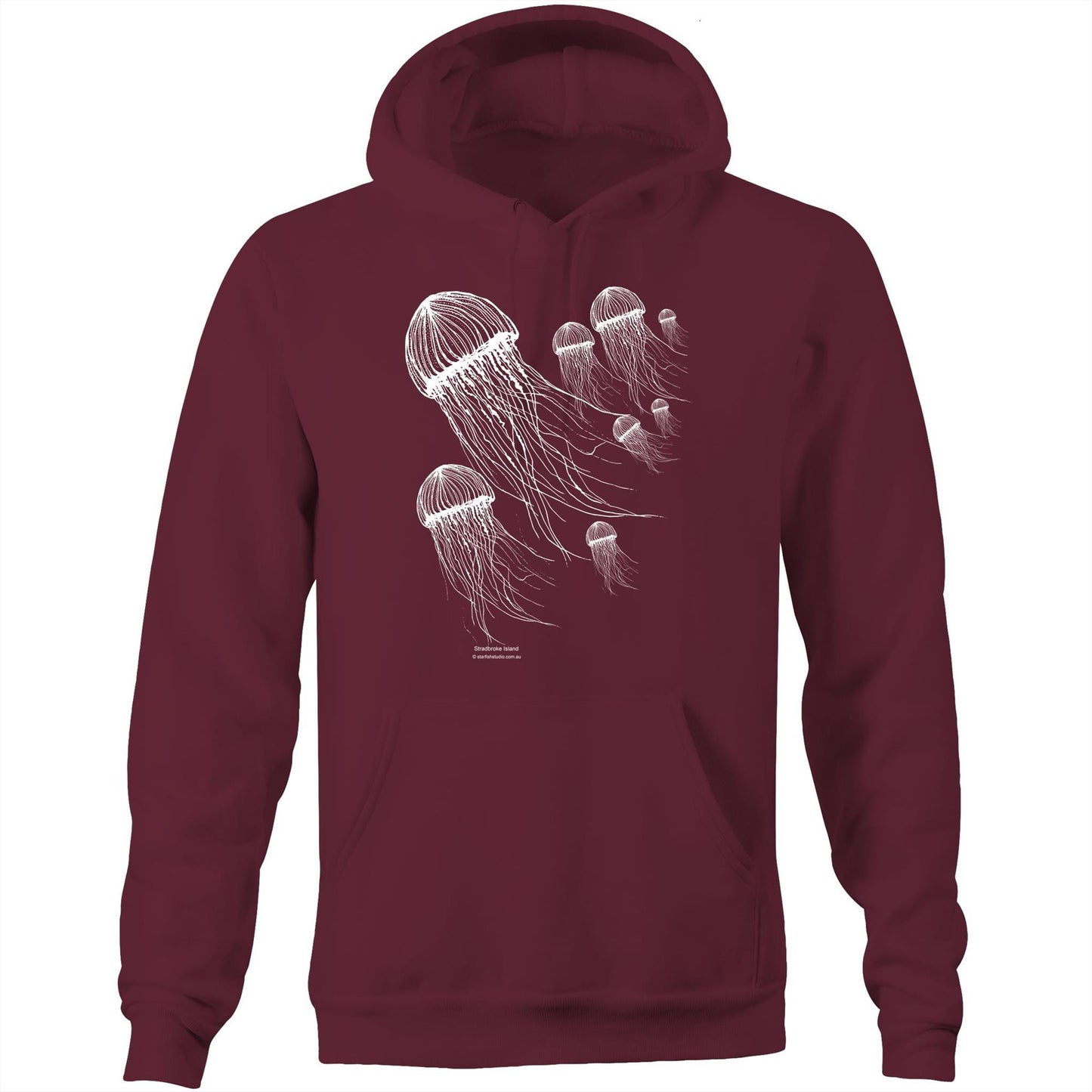 CUSTOM Unisex JELLYFISH GROUP - Hoodie with Pocket