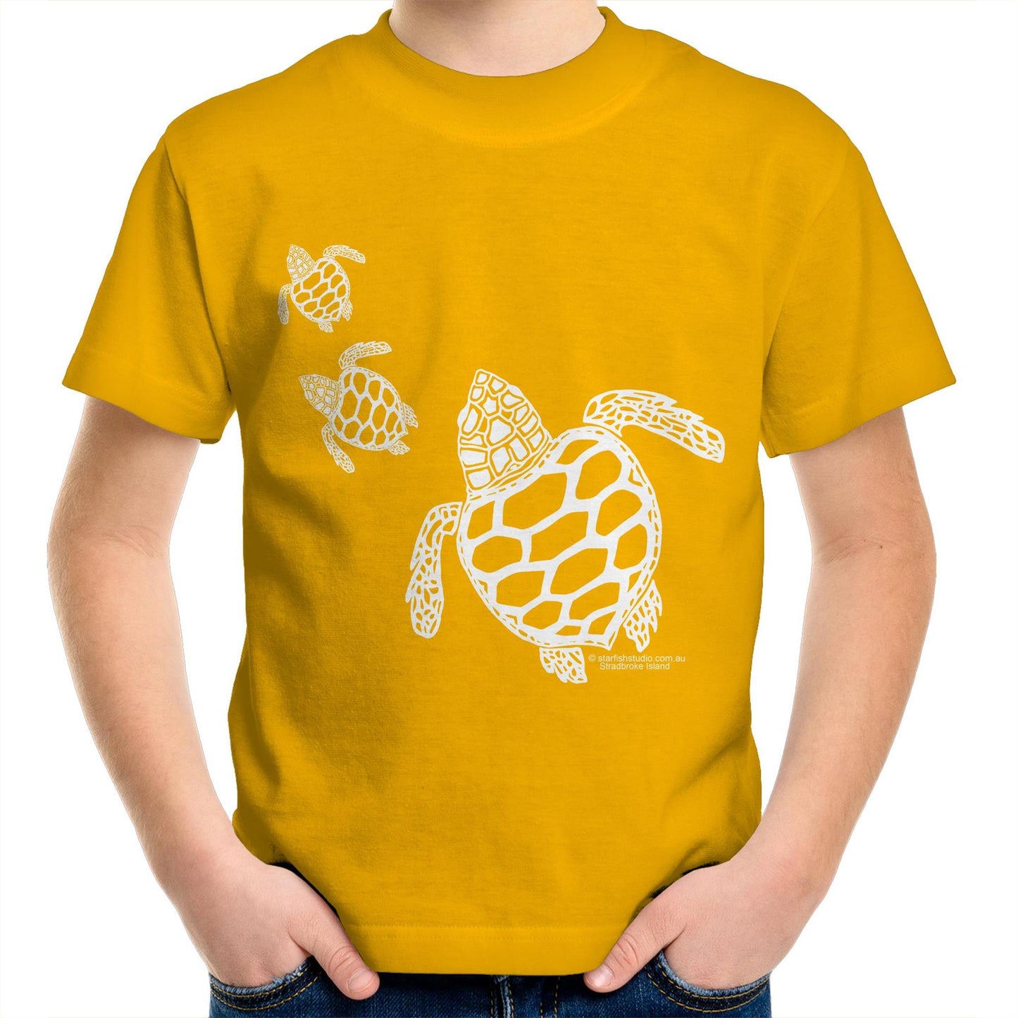 CUSTOM Kids  TURTLE  T-Shirt