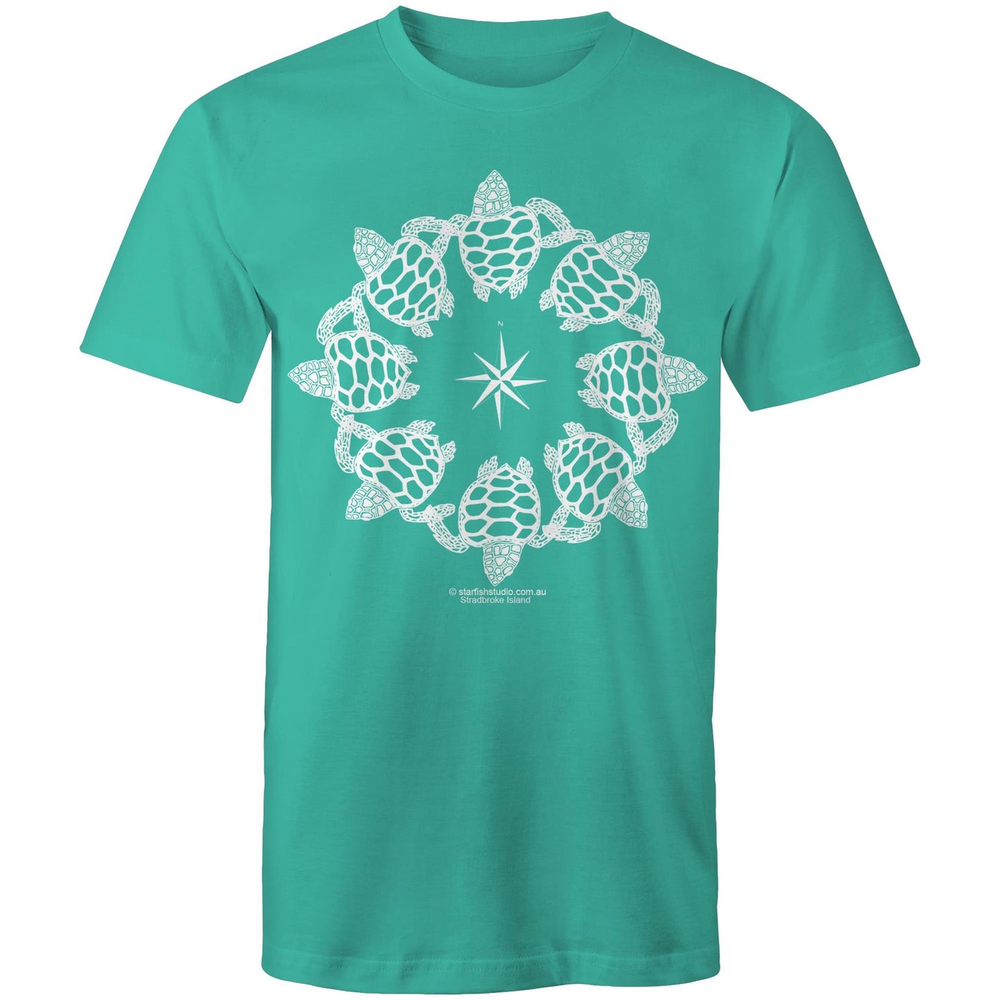 CUSTOM Unisex TURTLE CIRCLE T-Shirt