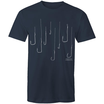 Printed to order- Unisex FISH HOOK T-shirt