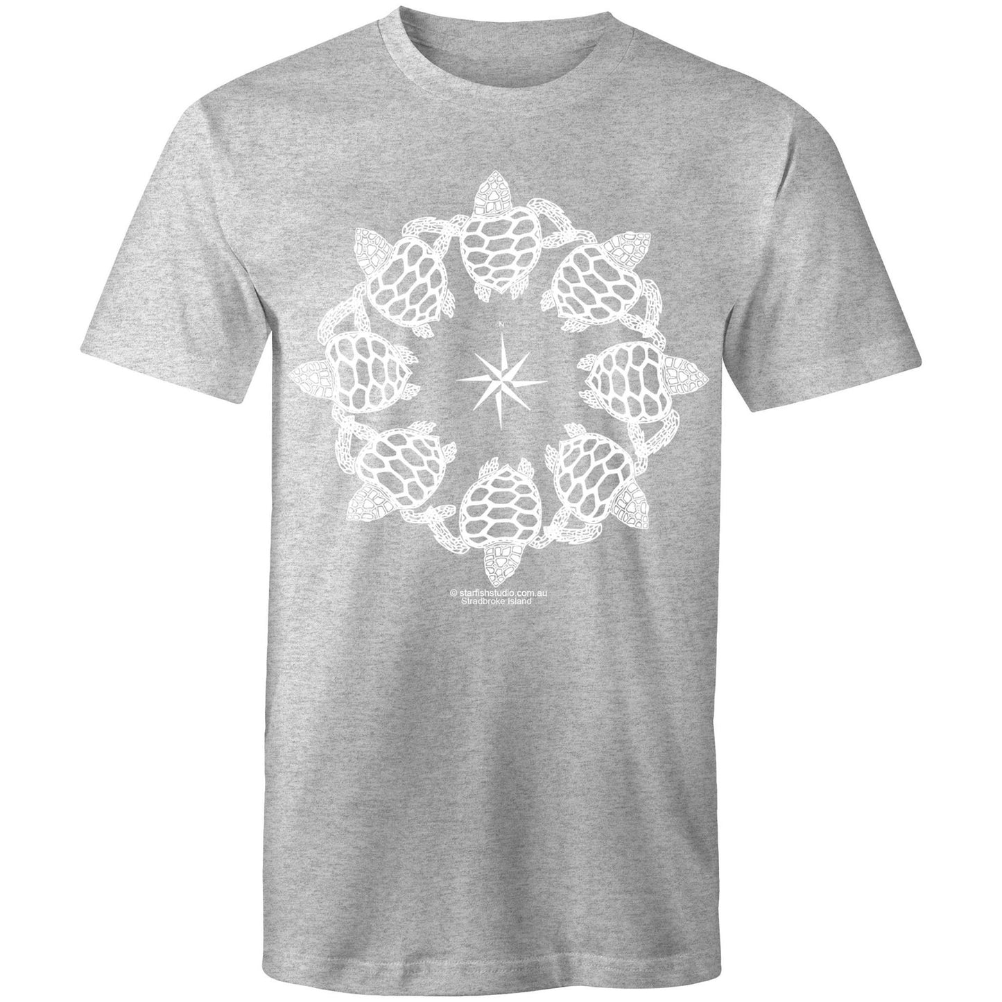 CUSTOM Unisex TURTLE CIRCLE T-Shirt