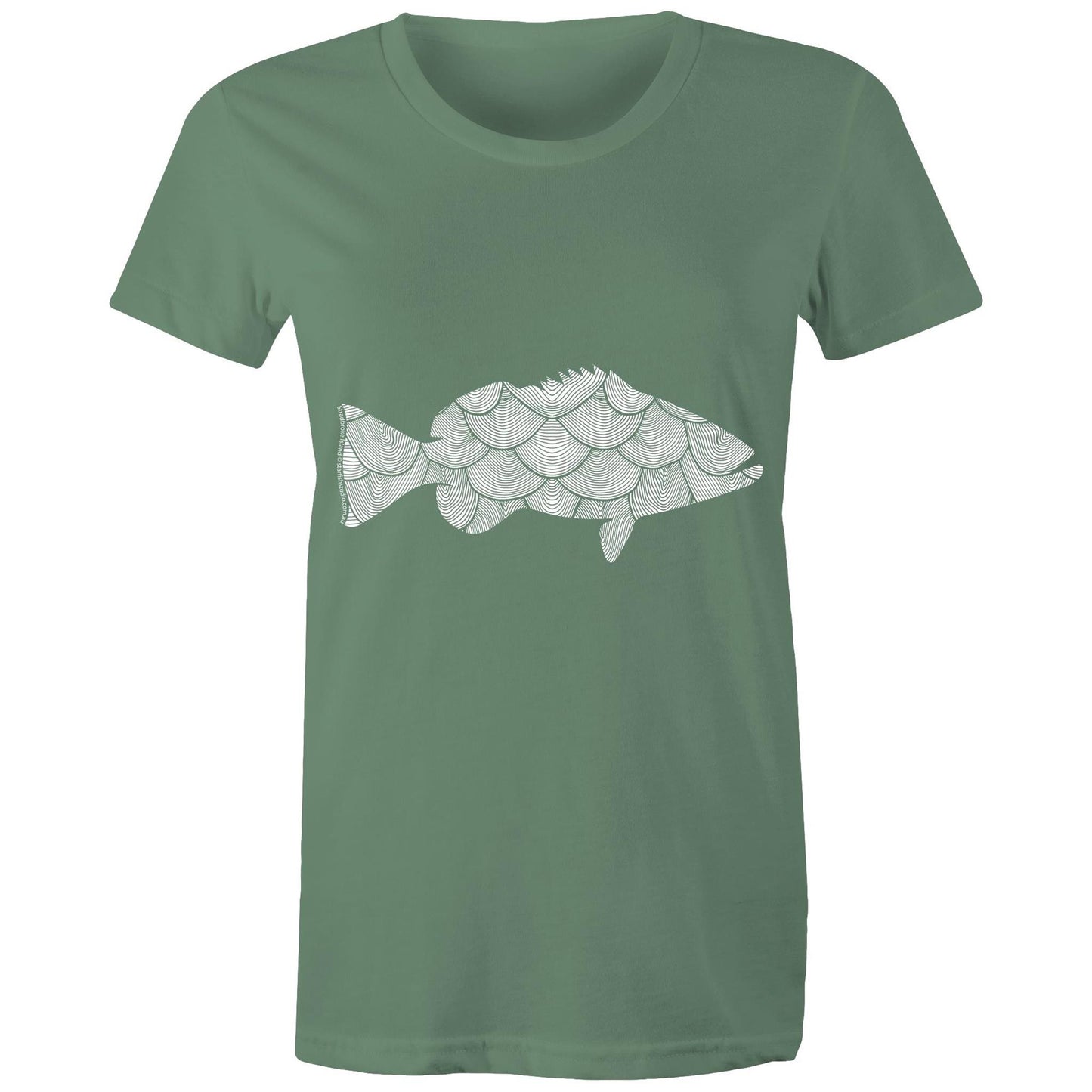 CUSTOM Ladies FISH T shirt