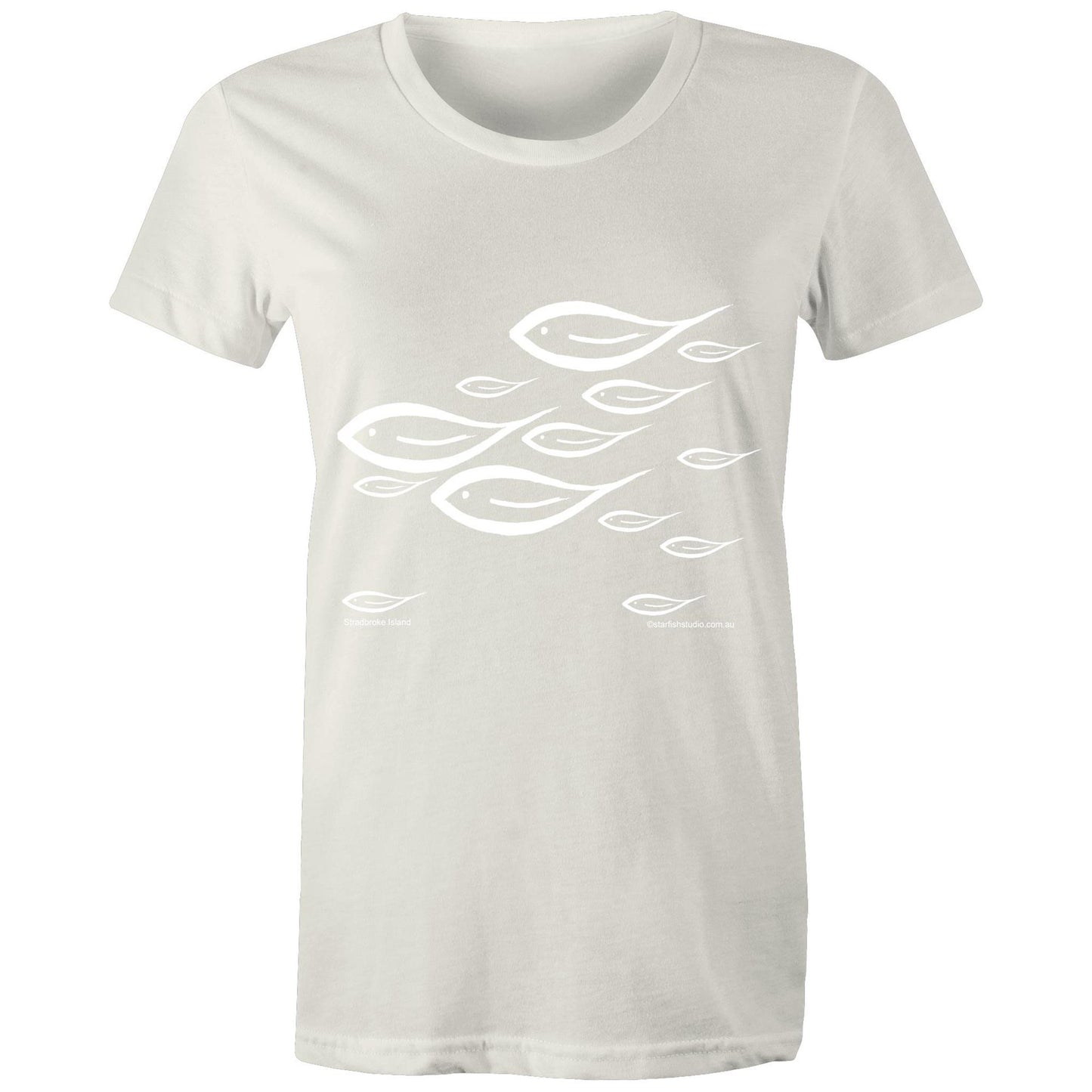 CUSTOM Ladies SWIMMING FISH T shirt