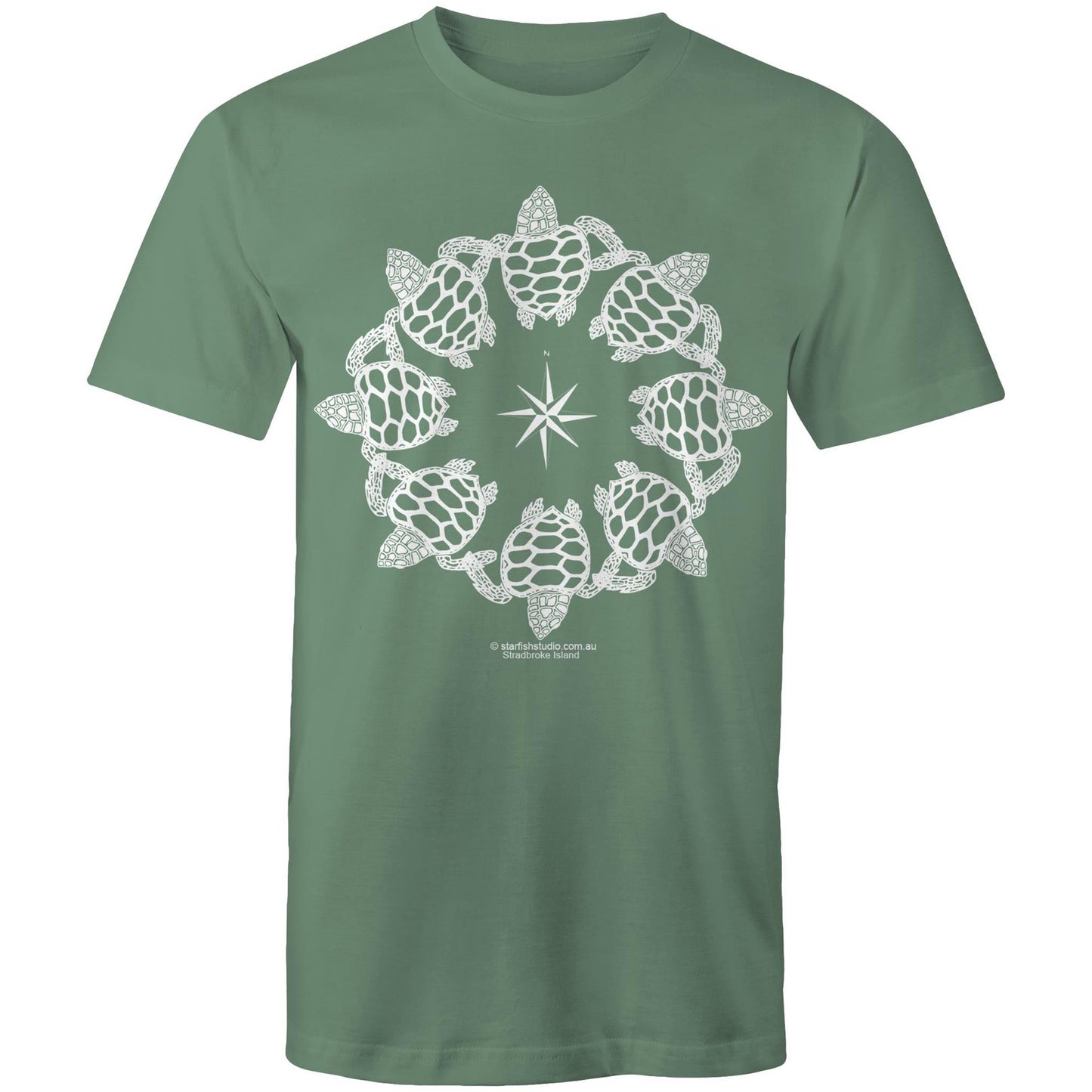 CUSTOM Unisex TURTLE CIRCLE T-Shirt