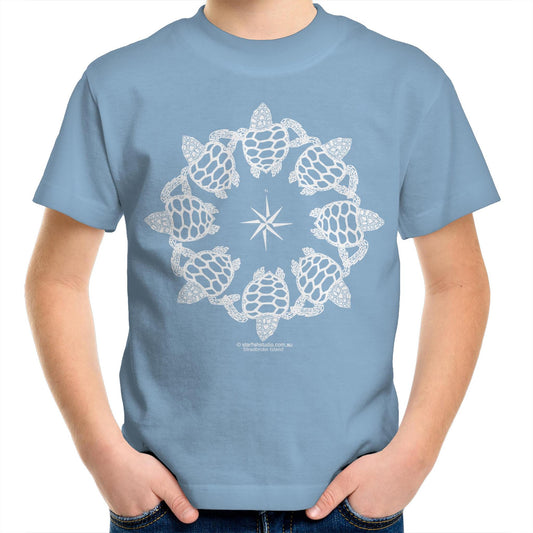 CUSTOM Kids  TURTLE CIRCLE  T-Shirt